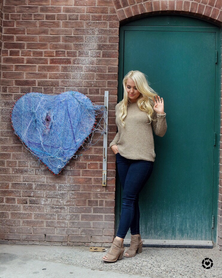 karinta block heel bootie